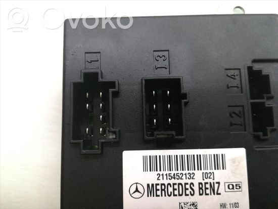 Mercedes-Benz E W211 Central body control module 2115452132