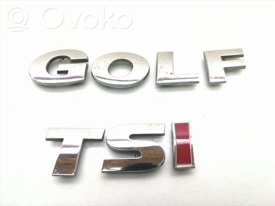 Volkswagen Golf VI Rear loading door model letters