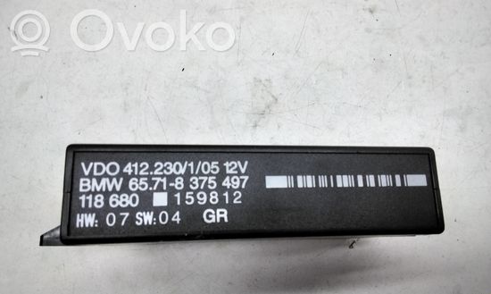 BMW 5 E39 Cruise control unit/module 8375497 65718375497