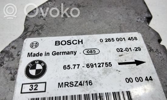 BMW 3 E46 Airbag control unit/module 6912755