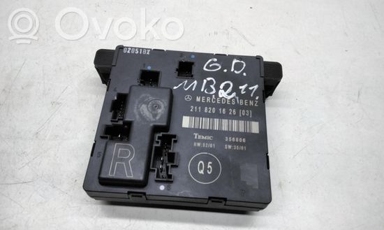 Mercedes-Benz E W211 Door control unit/module 2118201626