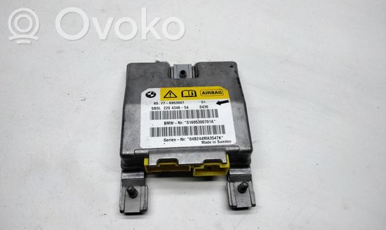 BMW 5 E60 E61 Airbag control unit/module 6953007