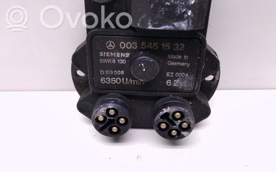 Mercedes-Benz E W124 Ignition amplifier control unit 0035451532
