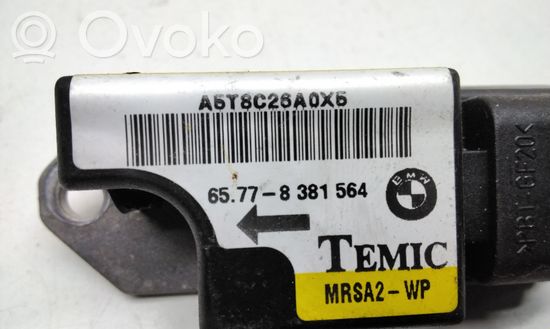 BMW 3 E46 Airbag deployment crash/impact sensor 8381564
