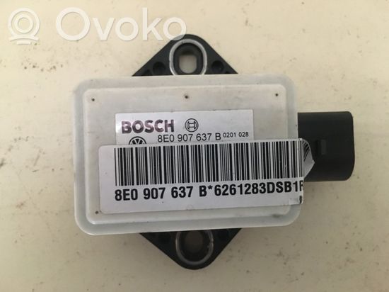 Audi A4 S4 B7 8E 8H ESP acceleration yaw rate sensor 8E0907637B