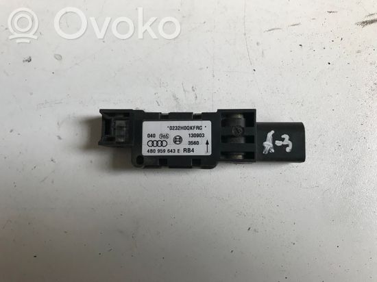 Audi A3 S3 8P Airbag deployment crash/impact sensor 4B0959643E