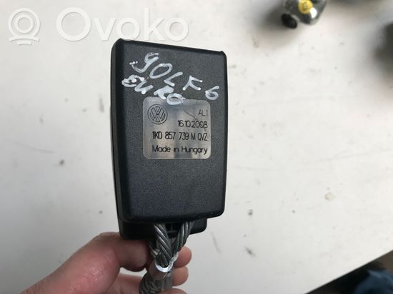 Volkswagen Golf VI Rear seatbelt buckle 1K0857739M