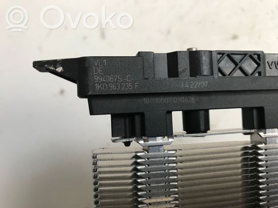 Volkswagen Golf V Electric cabin heater radiator 1K0963235F