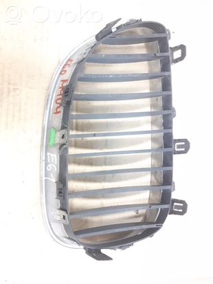 BMW 5 E60 E61 Front bumper upper radiator grill