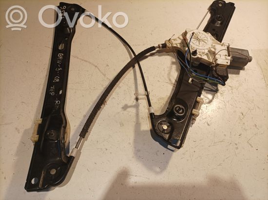 BMW 3 E90 E91 Front door window regulator with motor