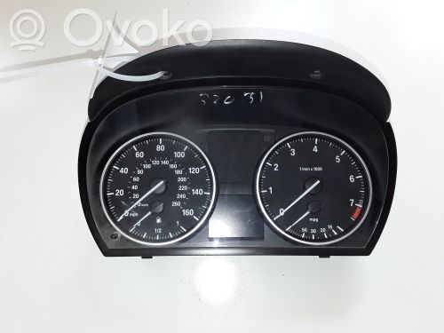 BMW 3 E90 E91 Speedometer (instrument cluster) 924234301