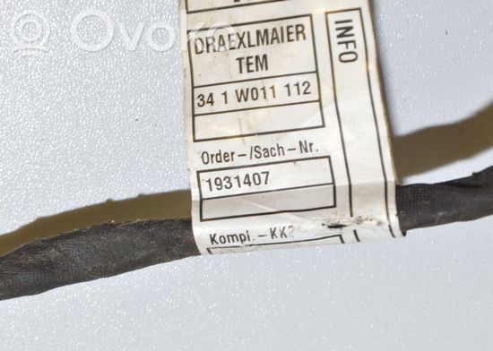 BMW M5 Positive cable (battery) 9216743 1931407