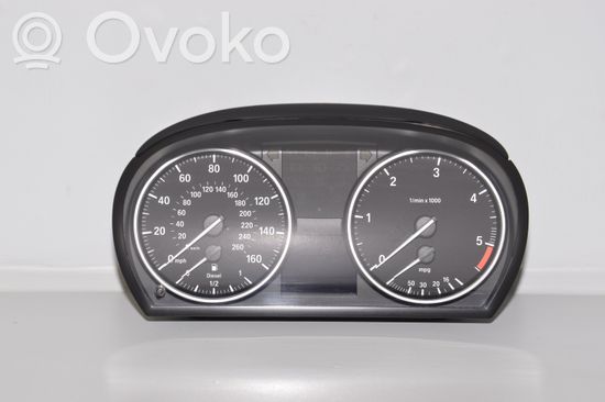 BMW 3 E90 E91 Speedometer (instrument cluster) 2154630 9242347