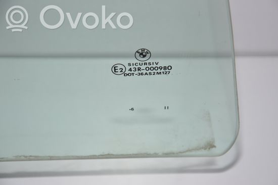BMW 3 E36 Rear door window glass