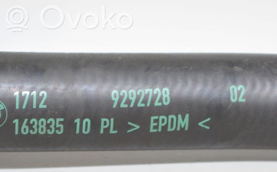 BMW i3 Engine coolant pipe/hose 9292728