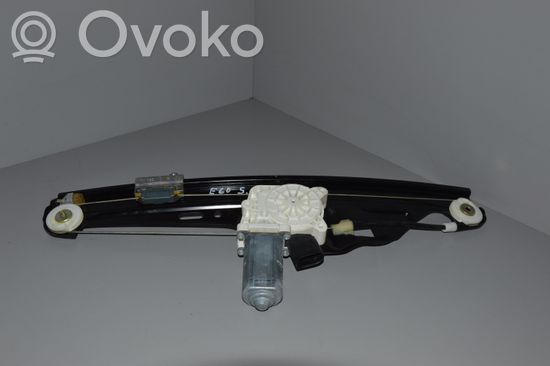 BMW 5 E60 E61 Rear door window regulator with motor 7075674