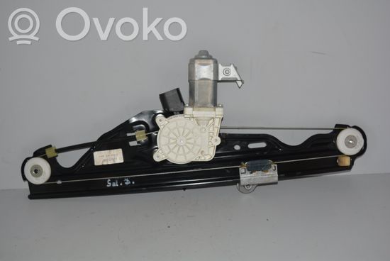 BMW 5 E60 E61 Rear door window regulator with motor 7184746