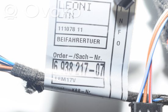 BMW 3 E90 E91 Front door wiring loom 6938217