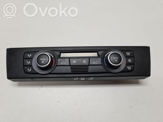 BMW 3 E90 E91 Climate control unit 6411914729901