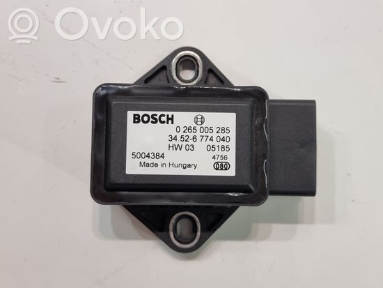 BMW X5 E53 ESP acceleration yaw rate sensor 0265005285