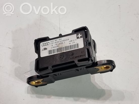 Audi Q7 4L ESP acceleration yaw rate sensor 4L0907652