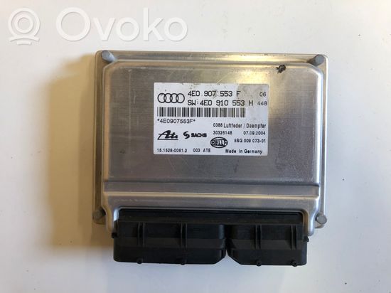 Audi A8 S8 D3 4E Suspension control unit/module 4E0907553F 4E0910553H