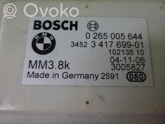 BMW X3 E83 ESP acceleration yaw rate sensor 3417699