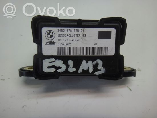 BMW 3 E92 E93 ESP acceleration yaw rate sensor 6781575
