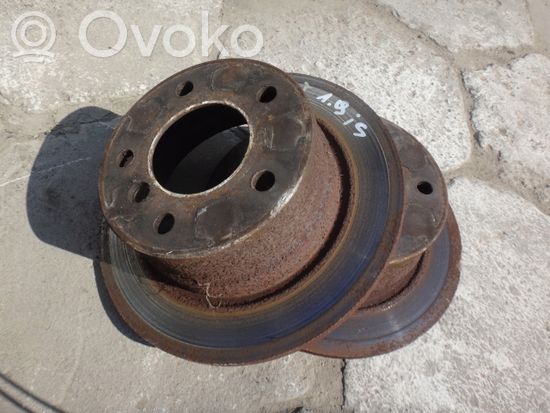 BMW Z3 E36 Rear brake disc