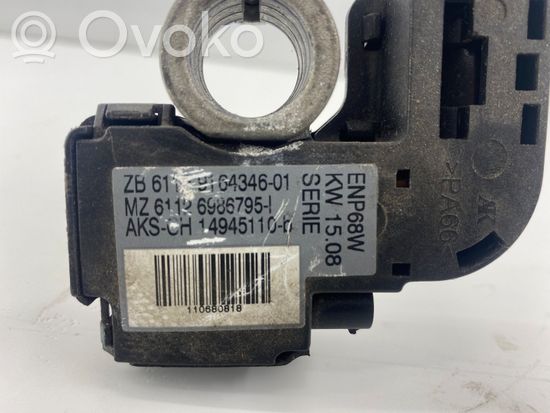 BMW 5 E60 E61 Negative earth cable (battery) 6986795 6434601