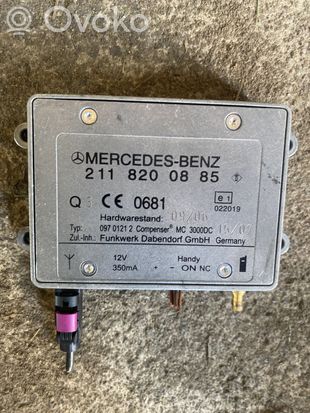 Mercedes-Benz E W211 Aerial antenna amplifier 2118200885