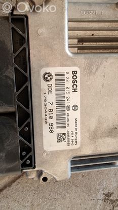 BMW 3 E92 E93 Engine control unit/module ECU 0281015241 DDE7810980 170304430