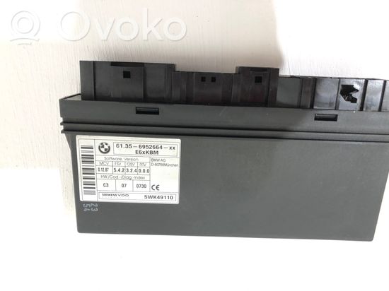BMW 5 E60 E61 Comfort/convenience module 5WK49110 6952664 61356952664XXE6XKBM