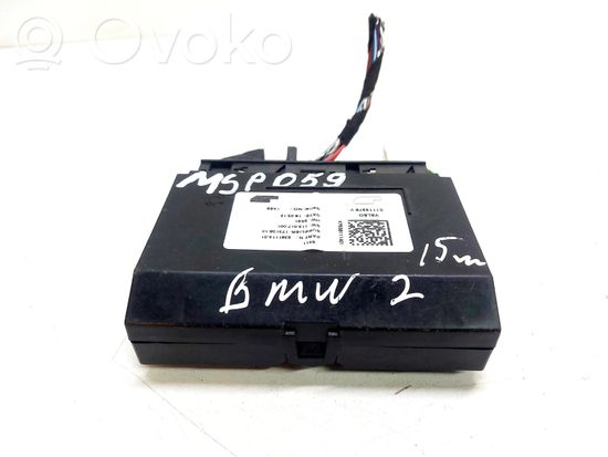 BMW 2 F46 Climate control unit 9381114