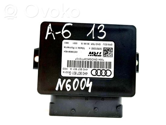 Audi A6 S6 C7 4G Hand brake control module 4H0907801G