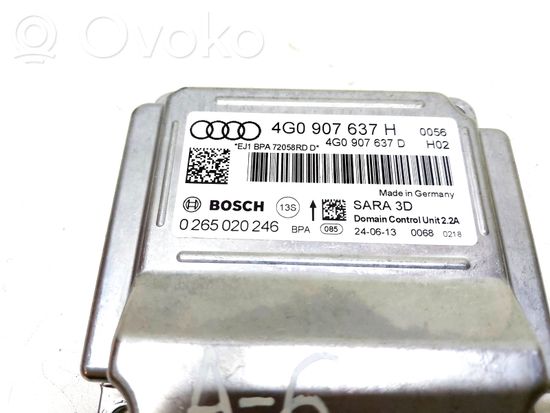 Audi A6 S6 C7 4G ESP acceleration yaw rate sensor 4G0907637H 0265020246