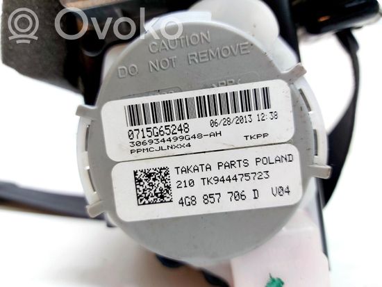Audi A6 S6 C7 4G Front seatbelt 4G8857706D