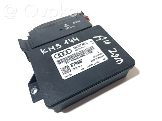 Audi A4 S4 B8 8K Hand brake control module 8K0907801G