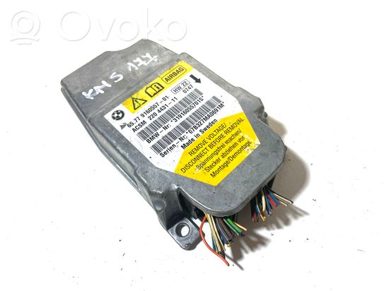 BMW 5 E60 E61 Airbag control unit/module 916055701 220443111