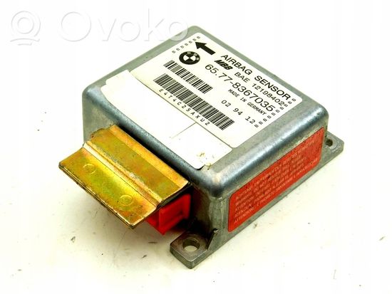 BMW 3 E36 Airbag control unit/module 8367035