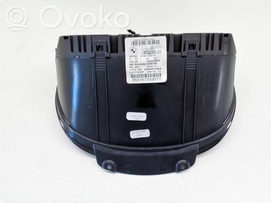 BMW 1 E81 E87 Speedometer (instrument cluster) 9187333