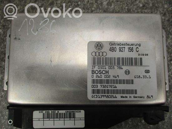 Audi A6 S6 C5 4B Gearbox control unit/module 4B0927156C