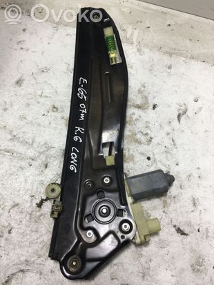 BMW 7 E65 E66 Rear door window regulator with motor 7138863