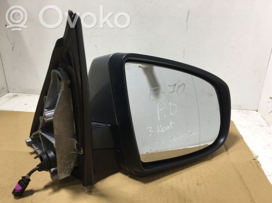 BMW X5 E70 Front door electric wing mirror 607096