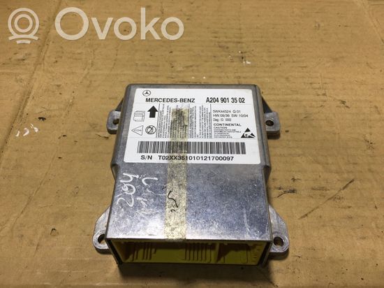 Mercedes-Benz C W204 Airbag control unit/module A2049013502