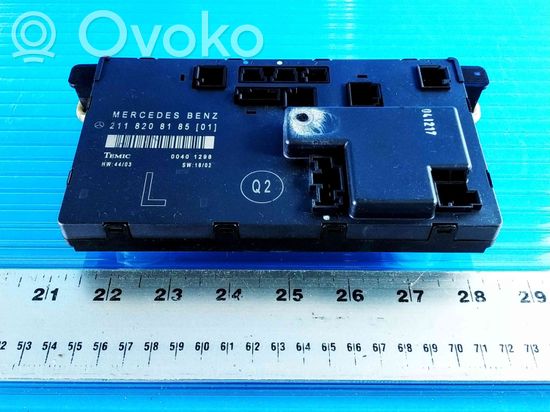 Mercedes-Benz E W211 Door control unit/module 2118208185