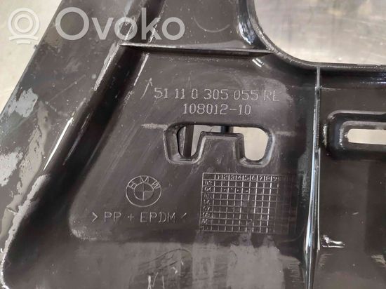 BMW X3 E83 Bumper support mounting bracket corner 51110305055 10801210