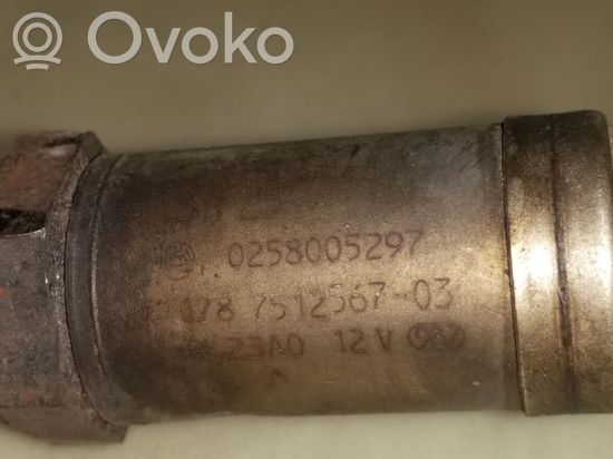 BMW 6 E63 E64 Lambda probe sensor 7512567 0258005297 117851256703