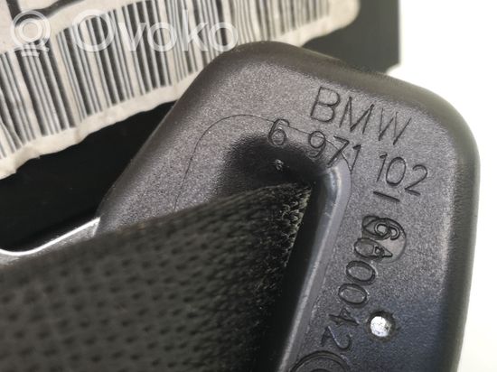BMW 1 E81 E87 Rear seatbelt 6971102