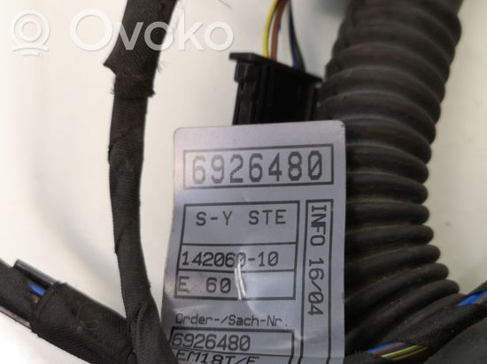 BMW 5 E60 E61 Rear door wiring loom 6926480